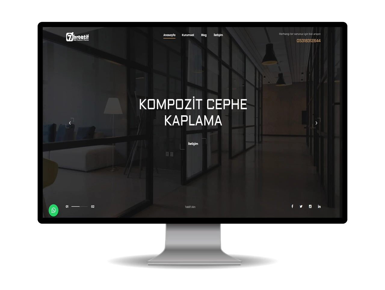 Kurumsal Web Site Yazılımı Php Script Dekorasyon